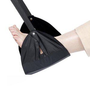 블랙 발받침대 발걸이 발해먹 사무실 걸이 발거치대 비행기 사무실발받침대 풋레스트