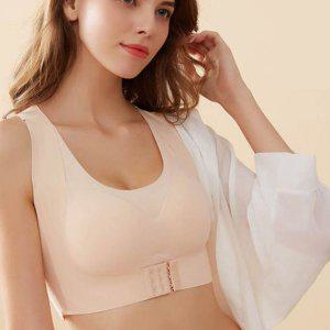 코르셋브라 날개뽕브래지어 심리스 심리스브라 숏탑 속옷 보정속옷