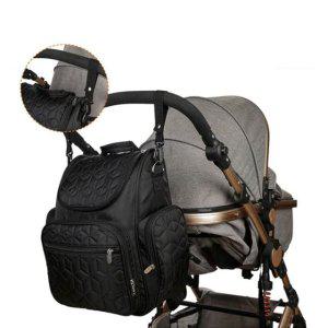 검정 기저귀 가방 백팩 엄마 블랙 아빠 젖병 화장품