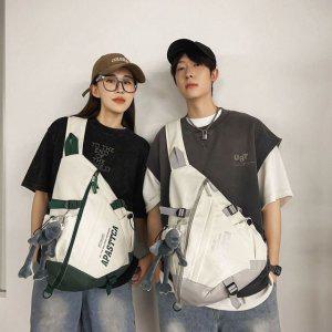 남성 바디백 크로스백 캐주얼 남자가방 빅사이즈 슬링백 크로스바디백 메신저백 남자