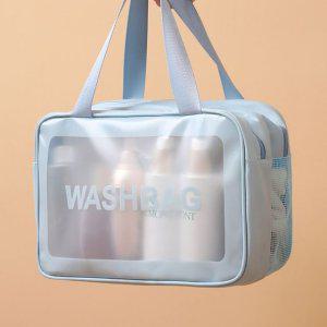 투명파우치 방수파우치 수영가방 목욕가방