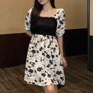 여름 장미 패션 세트원피스 여름원피스 휴양지원