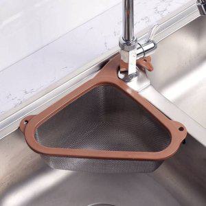 싱크대 코너 음식물 거름망 물빠짐 홀더 정리 트레이 주방잡화