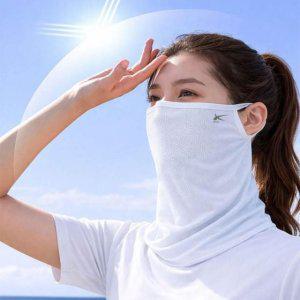 데일리 자이시스 냉감 쿨 자외선차단 마스크 등산 낚시 골프 햇빛차단 쿨링 마스크
