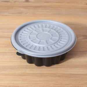 탕용기 CC 195파이 면 (구 냉면) 소 블랙 200세트 일회용 배달 포장