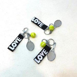 키링 미니어처 테니스라켓