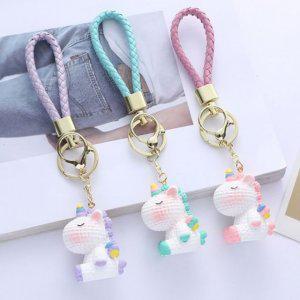 키링 아기유니콘 가방꾸미기 고리 키홀더