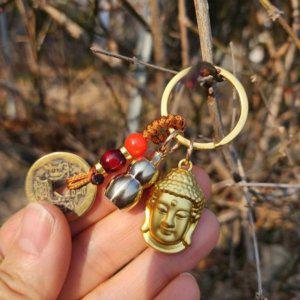 키링 호리병 불교 황동 엽전 부처님 액막이