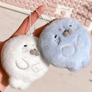 키링 키체인 인형 열쇠고리 아기 하프물범 2개