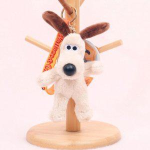 키링 그로밋 인형 키홀더 강아지 정품 월레스와