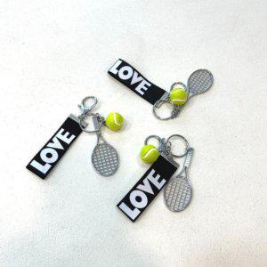 키링 키홀더 테니스라켓 열쇠고리 미니어처