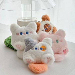 키링 고양이 요정 페어리 미니 인형 4Colors