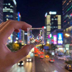 키링 픽셀키링 가방키링 가방참 사진열쇠고리