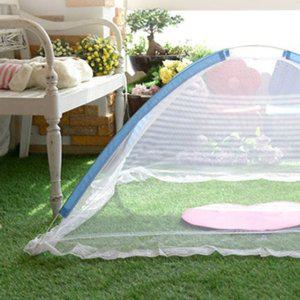 쿨샵 접이식 모기차단 원터치 유아모기장 편한잠자리 텐트형