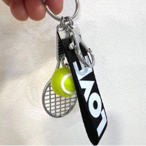 키링 미니어처 테니스라켓 열쇠고리 키홀더