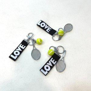 키링 테니스라켓 열쇠고리 키홀더 미니어처