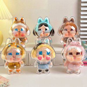 키링 커버 인형키링 먼지 크라이베이비 오염방지 보호케이스 투명 케이스 크라잉어게인 아크릴