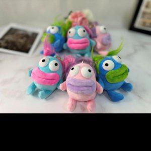 키링 커플 인형 차키홀더링 열쇠고리 못난이입술인형키링 바지키링 키홀더 백꾸키링 백참