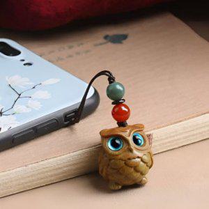 키링 부적 키홀더 재물 행운 부엉이