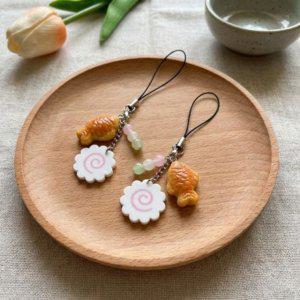 키링 친구 라면 우정 졸업 선물 나루토 일본 학교 일본풍 붕어빵 겨울 학생 당고