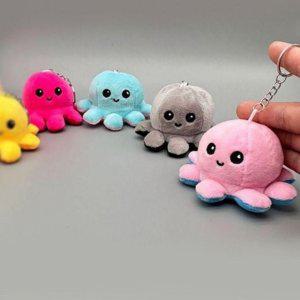 키링 가방꾸미기 문어 키홀더 컬러 고리