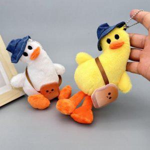 키링 키홀더 가방꾸미기 병아리 청모자