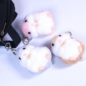 키링 11cm 키홀더 봉제 햄스터 고리 동물 햄찌 인형 귀여운 가방 햄토리
