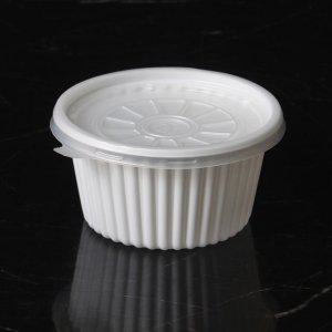 일회용 소스용기 BF 105파이 PP용기 중 화이트 1000세트 전자렌지 가능 국 밥 용기