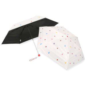 미피 플라워 암막 코팅 3단 슬림 양우산-아이보리