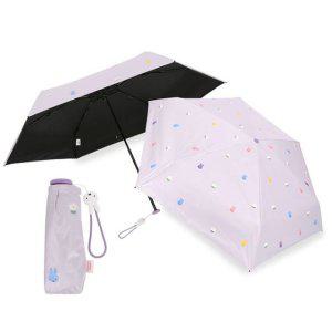 미피 베이비 플라워 암막코팅 50 5단우산-라벤더