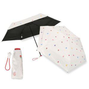 미피 베이비 플라워 암막코팅 50 5단우산-아이보리