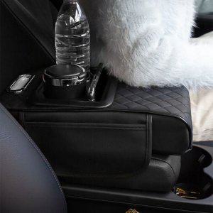 (큰손할인) 콘솔 쿠션 컵홀더 자동차 정리함 포켓 암레스트 팔걸이 틈새 거치대 수납 콘솔박스 차량용