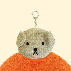 미피 트위드 동전지갑 키링-스너피