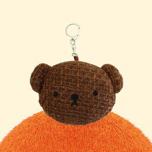 미피 트위드 동전지갑 키링-보리스