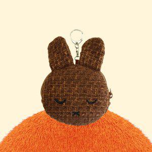 미피 트위드 동전지갑 키링-멜라니