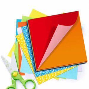 재료 뜯어쓰는 유치원 공예 컬러 어린이 색종이