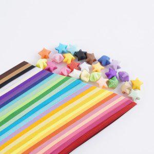 접기색 유치원 DIY 종이 색 대용량색 별 컬