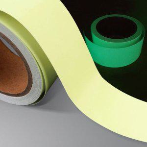 축광테이프 5cmx10M 안전표시테이프 야광반사테이프