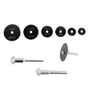 미니 드라멜 고속날 전동공구 고속도강 목공 원형 전동톱날 금속 8P