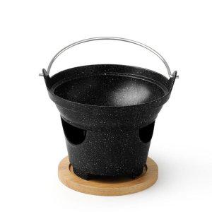 화로 냄비 와규팬 스키야키냄비 일본식 불판 고기팬 그릴 샤브샤브