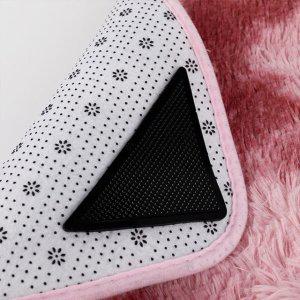 핑크색 카페트 러그 미끄럼방지 논슬립 패드 4P