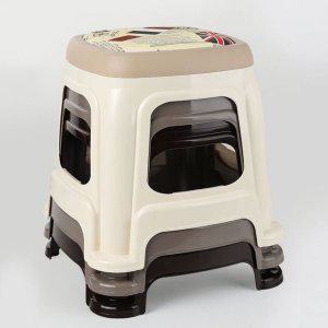 베이지 플라스틱 보조의자 업소용 대형 모카 야외 대형쿠션 대방석 쿠션방석