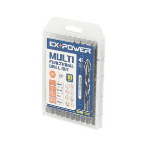 타일기리 비트세트 콘크리트 화살촉 타일드릴비트 전동드라이버 10P