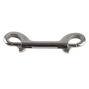 스테인리스 더블 후크 카라비너 115mm 스냅후크 등산장비 연결고리