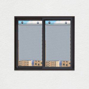 창문 암막 블라인드 롤스크린 햇빛가리개 방염 125cm 인테리어