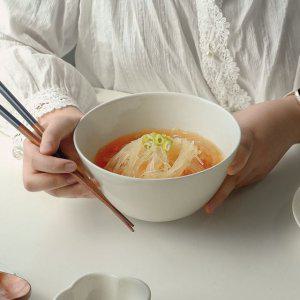 짬뽕 식기 도자기세트 식기세트 주방용 국수 2p 면기 라면 라면기