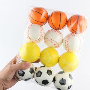 스펀지볼 스폰지볼 말랑공 미니공 스펀지공 유치원 어린이집 말랑 12P 야구공
