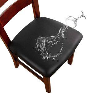 식탁 의자 커버 리폼 식탁의자덮개 블랙 천갈이