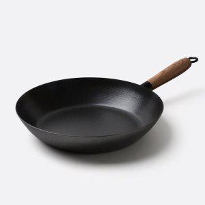 주물프라이팬 궁중팬 캐스트 무쇠팬 캠핑 튀김 라면 스테이크 28cm