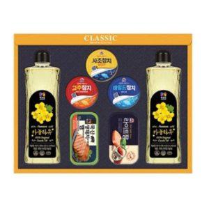 사조참치 카놀라유 햄 선물세트 추석선물
